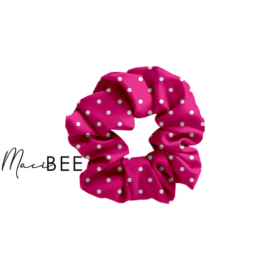 Polka Dot || Scrunchie