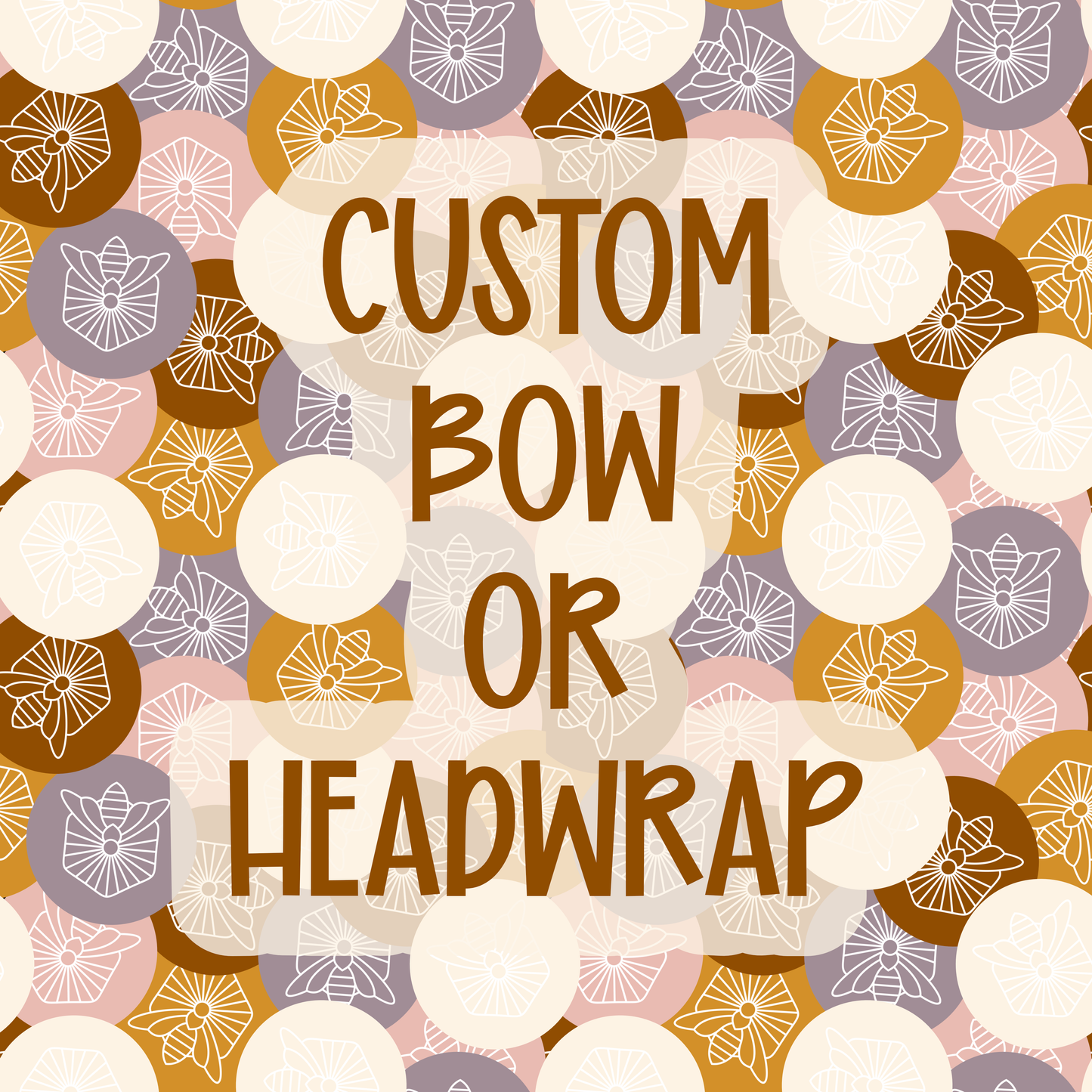 Custom || Bow or Headwrap