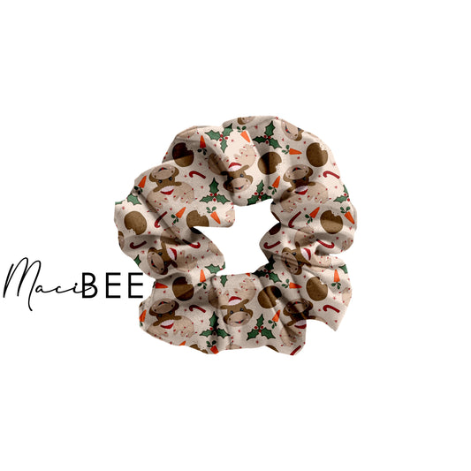 Holiday Moose || Scrunchie