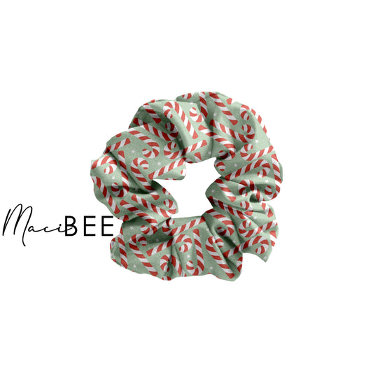 Candy Cane || Scrunchie