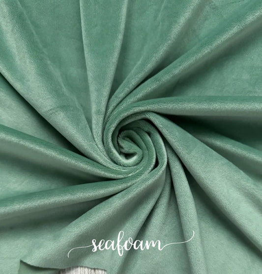 SEAFOAM PLUSHY VELVET