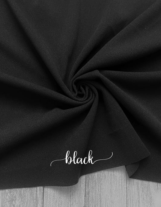 BLACK CREPE