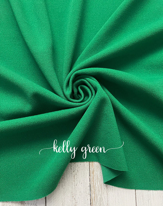 KELLY GREEN CREPE