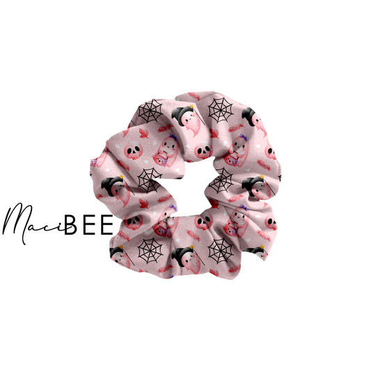 Pink Halloween || Scrunchie