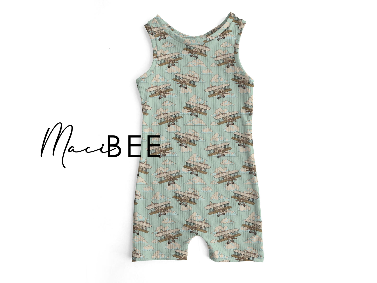 Airplane || Ollie Romper