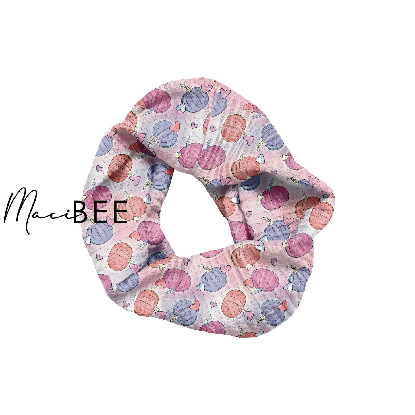 Pastel Pumpkins || Scarf