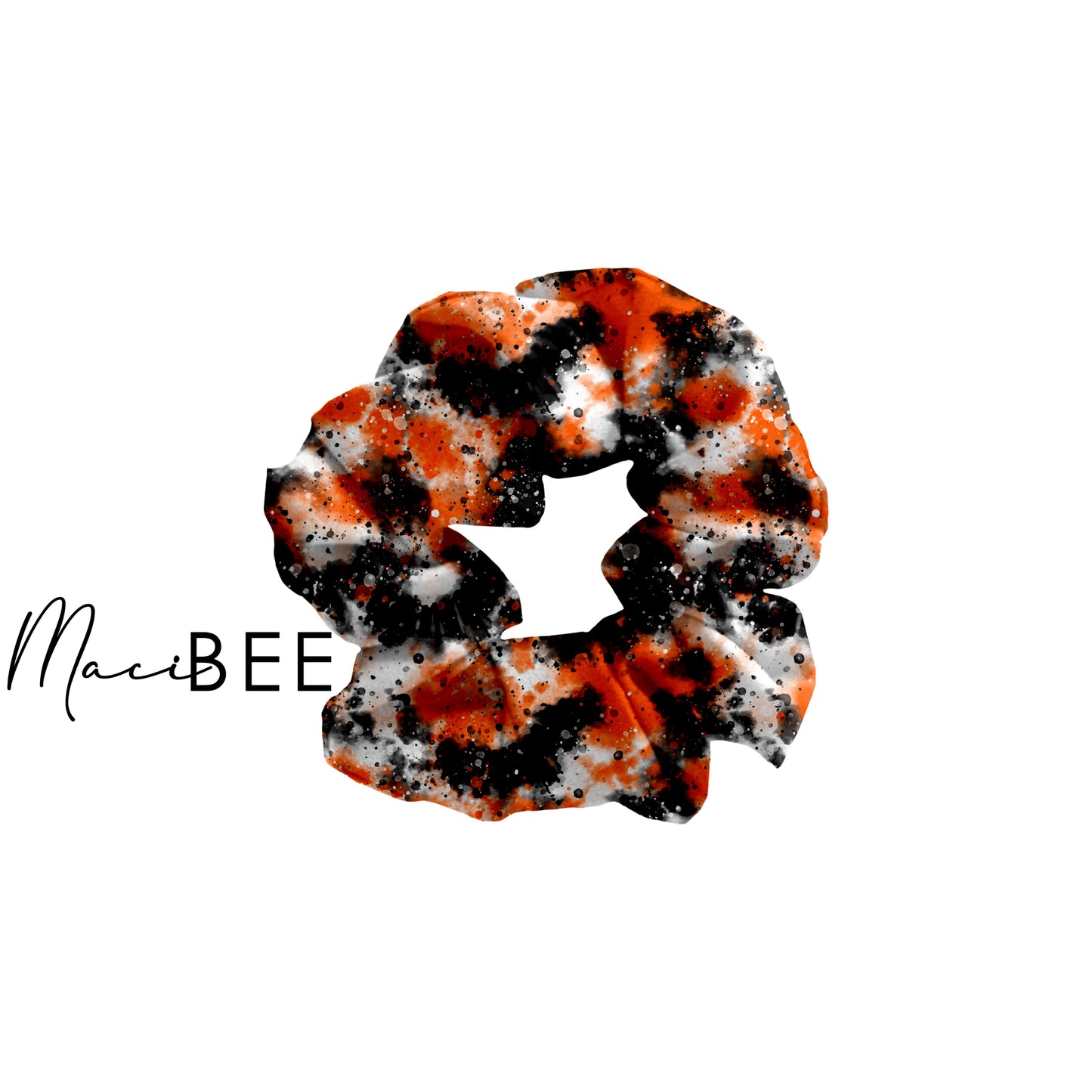 Halloween Splatter || Scrunchie