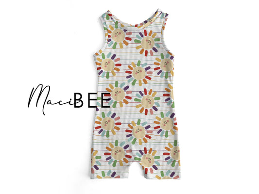 Rainbow Sun || Ollie Romper