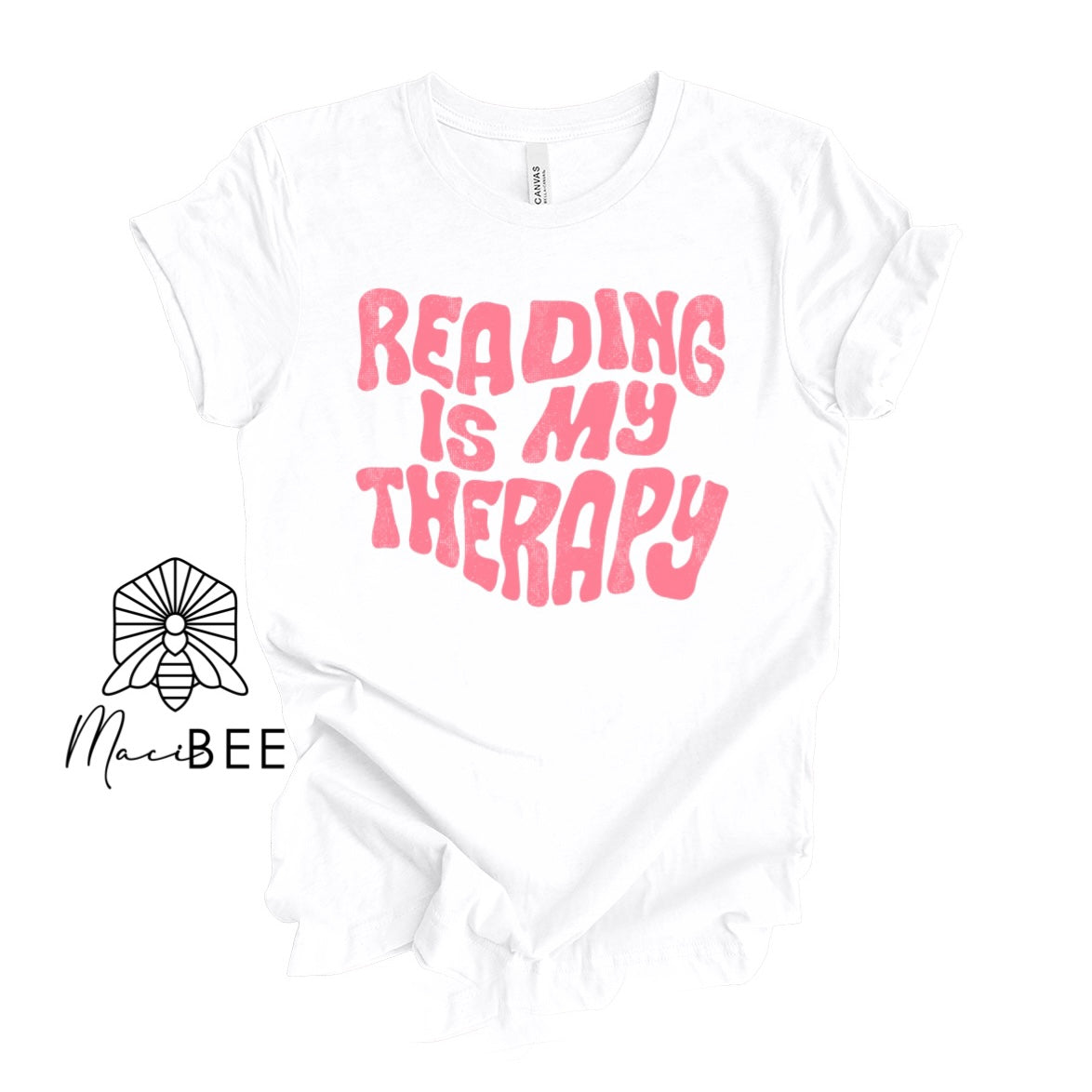 Reading Is My Therapy || Tee