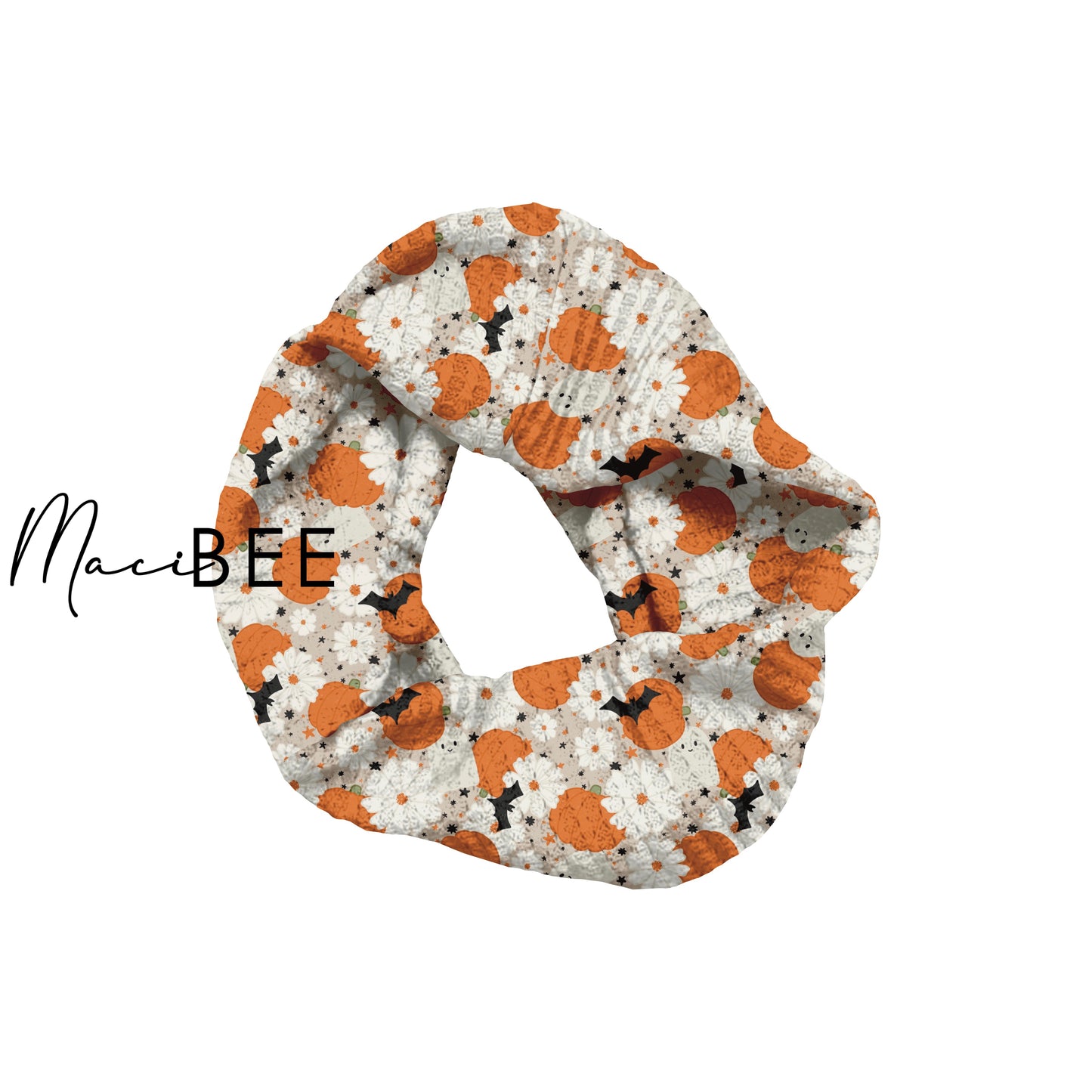 Halloween Floral || Scarf