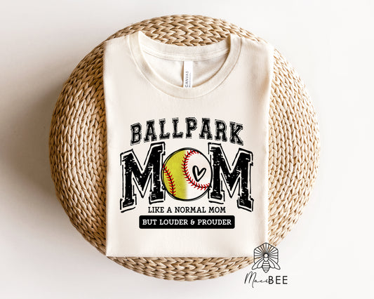 Ballpark Mom || Tee