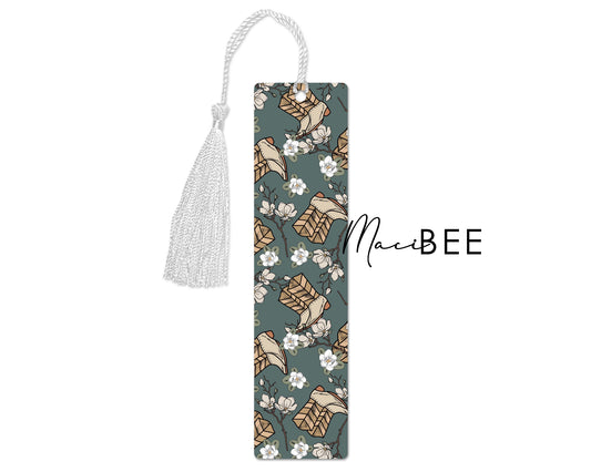 Metal Bookmark + Tassel