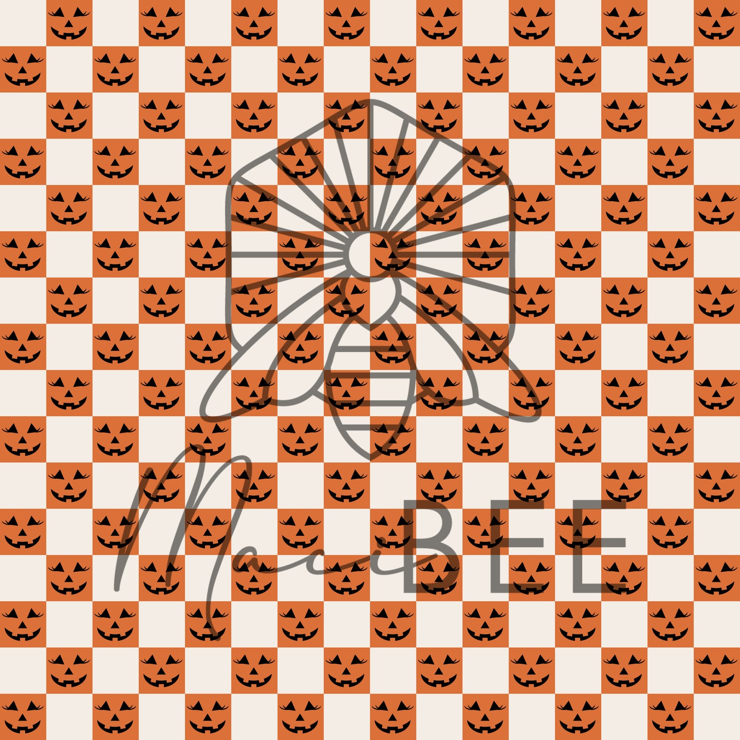 Pumpkin Checkered Seamless File