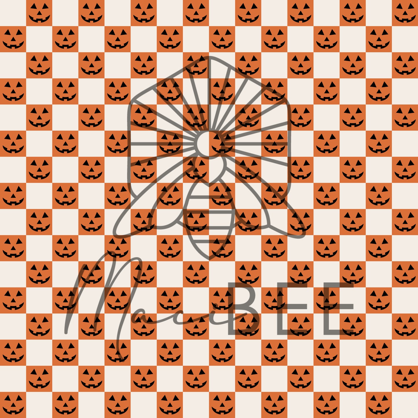 Pumpkin Checkered Seamless File