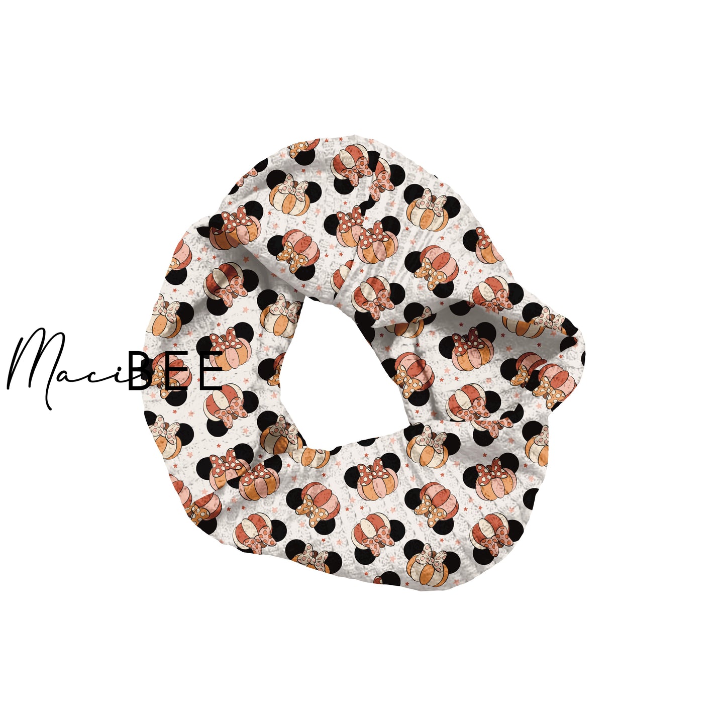 Minnie Pumpkin Scarf