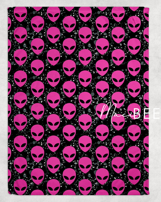 Pink Alien || Blanket