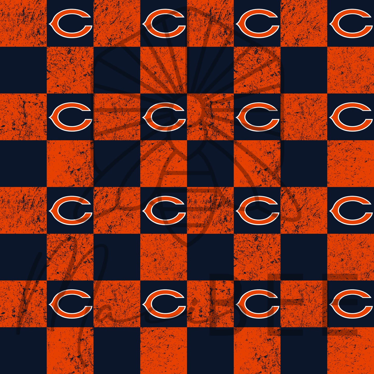 Football Seamless Checkered File