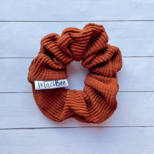 RTS Cinnamon Stick || Waffle Scrunchie