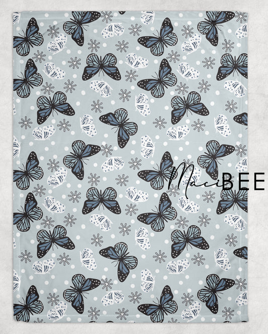 Winter Butterfly || Blanket
